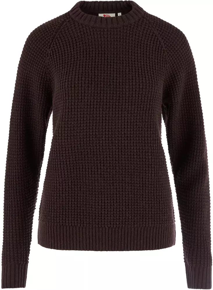 Fjällräven Övik Waffle Knit W, Black Oak - Fjällräven Hemden - F14600259BO - 1