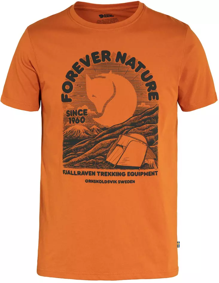 Fjällräven Equipment T-Shirt M, Sonnenuntergang - Fjällräven Hemden - 86976SO - 1