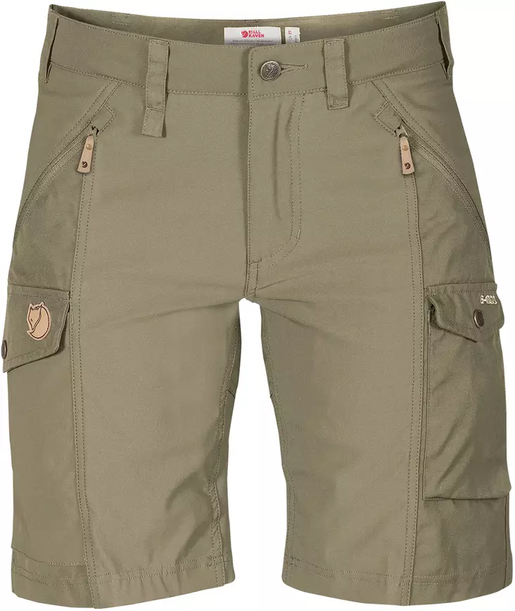 Fjällräven Nikka Shorts Curved W, Oliv - Fjällräven Hosen - 89731LO - 1