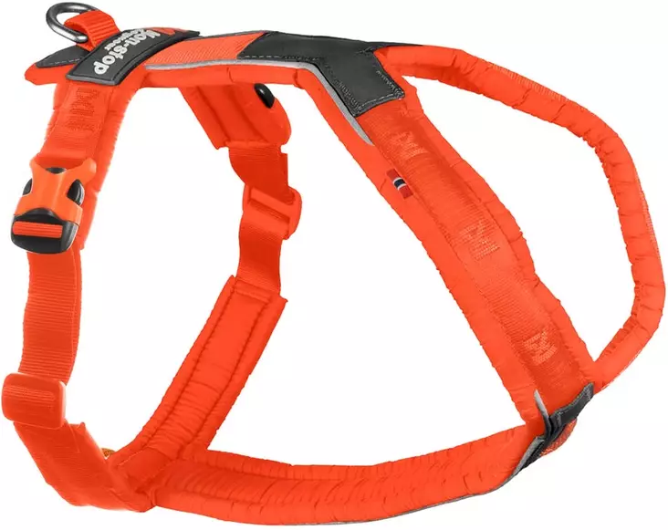 Non-Stop Line Harness V5 Geschirr, Orange - Hundeausrüstung - 2187o - 1