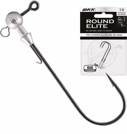 BKK Round Elite Stinger Eye Jigher 2 Stück - Jig-Ausrüstungen - BKK-RELITE-STINGER - 1