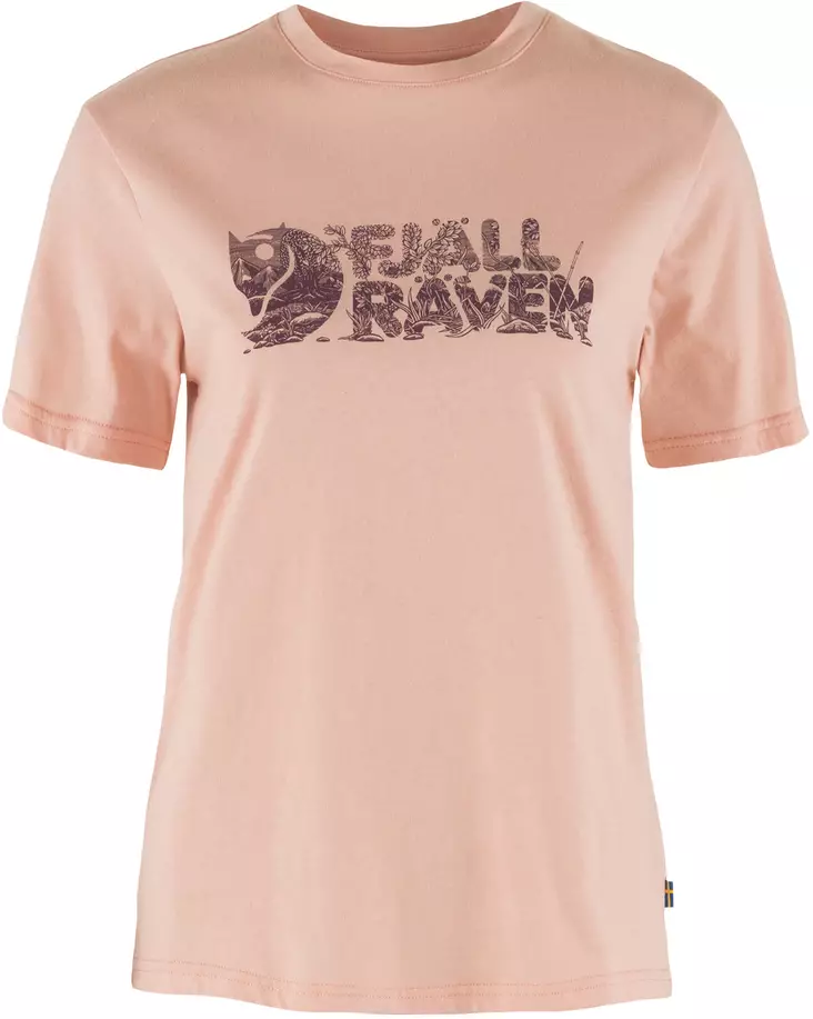 Fjällräven Lush W Rose, Damen T-Shirt - Fjällräven Hemden - F14600165CR - 1