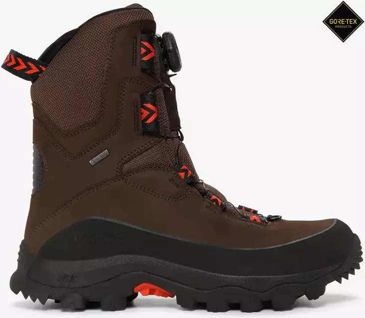 Viking Villrein High GTX BOA, dk.brw/red -25 - Wanderschuhe - 53935dbr - 1