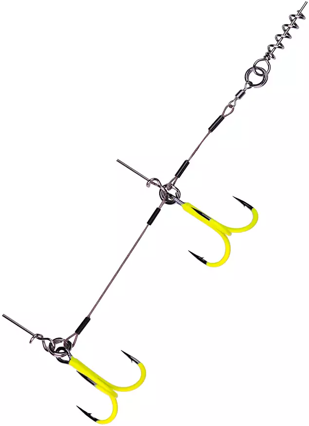 K.P Stinger Rig UV Gelb - Jig-Ausrüstungen - 1-KPSTR-UVY - 1