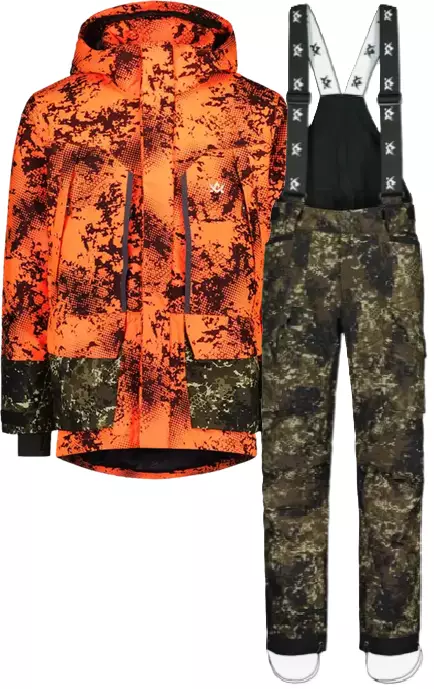 Alaska Tundra, gefütterter Jagdauszug Blaze - Alaska Jacken und Anzüge - 5020013BLZ - 1